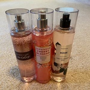 Bath and Body Works fragrance mist